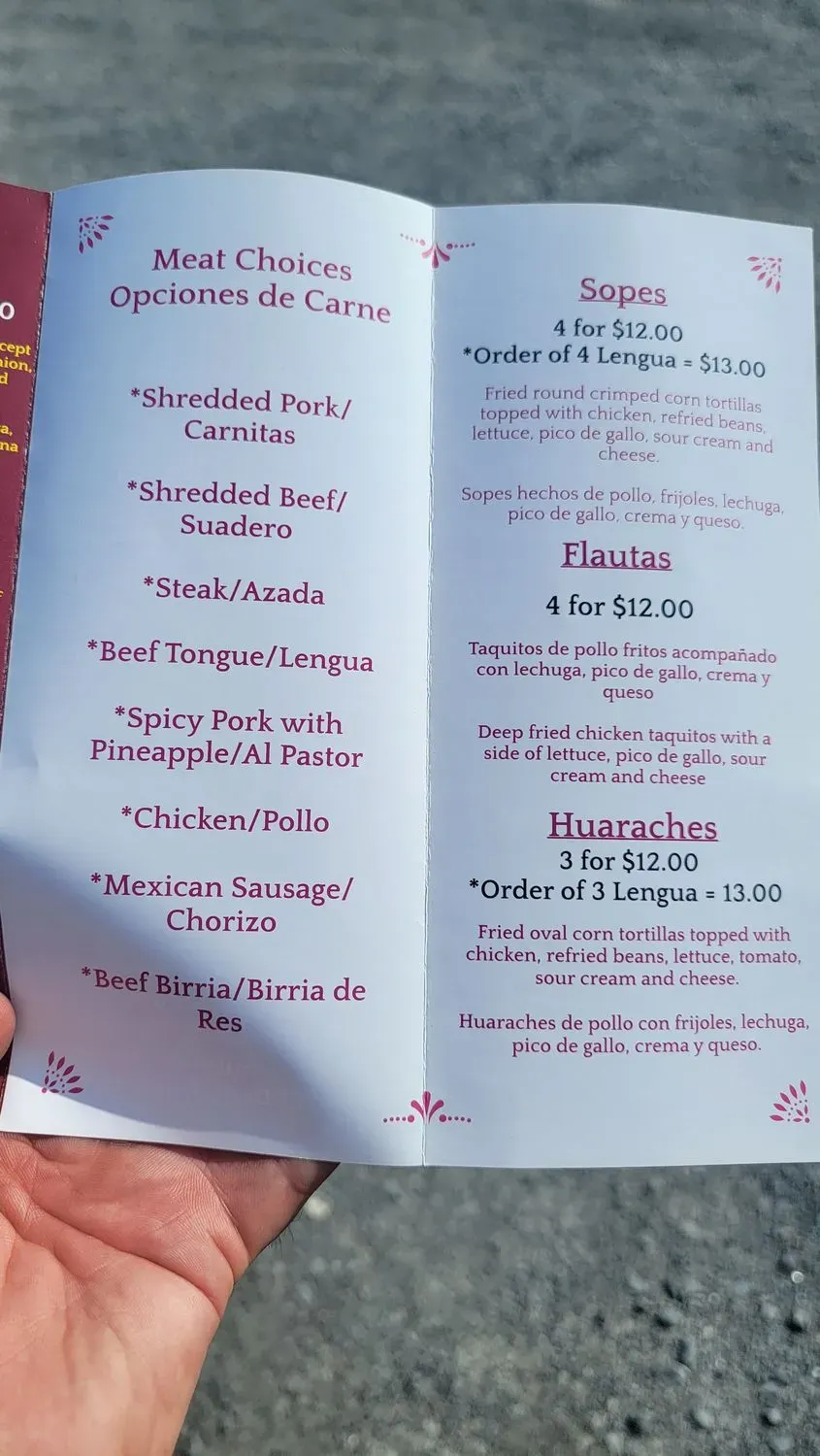 Menu 3