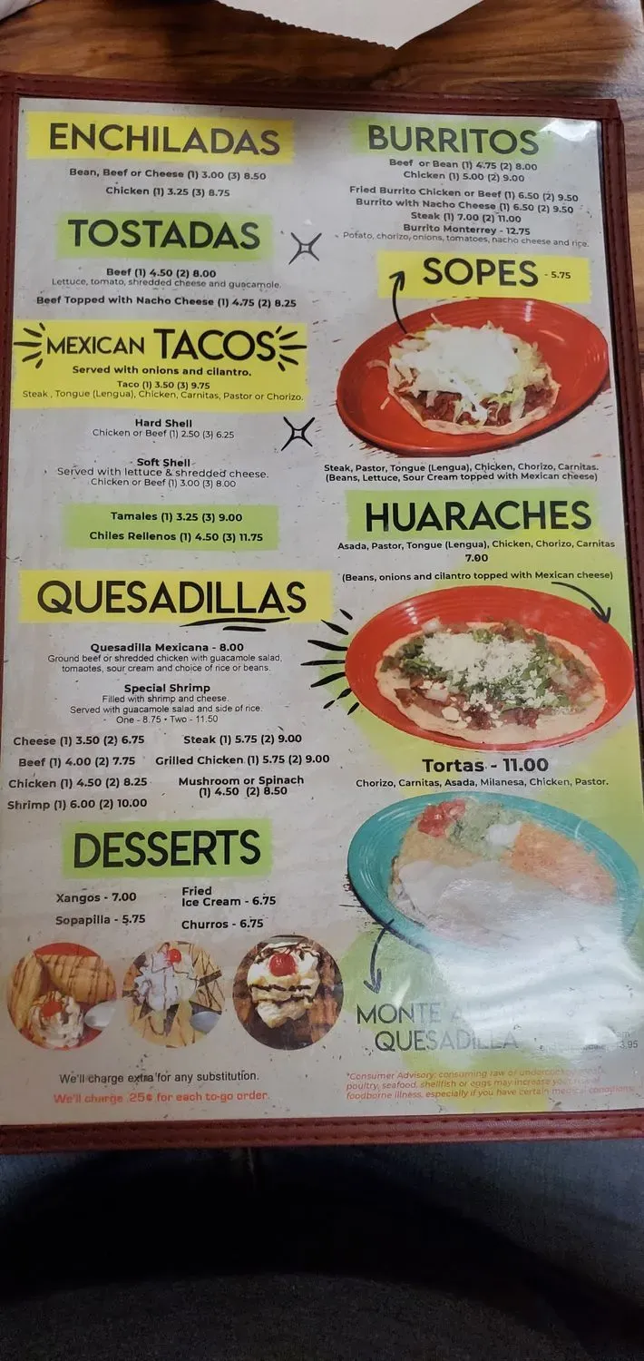 Menu 6