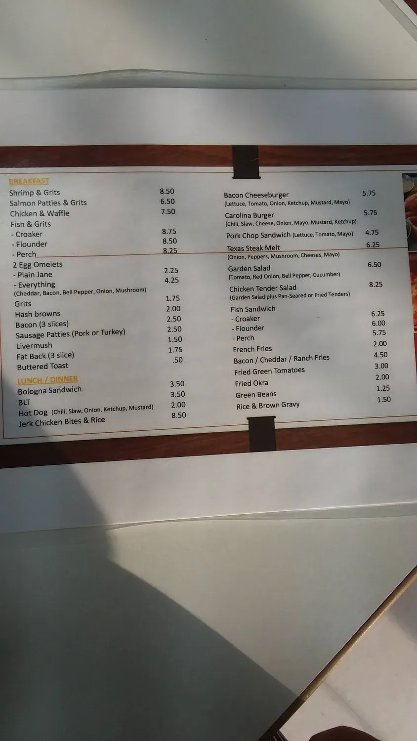 Menu 3