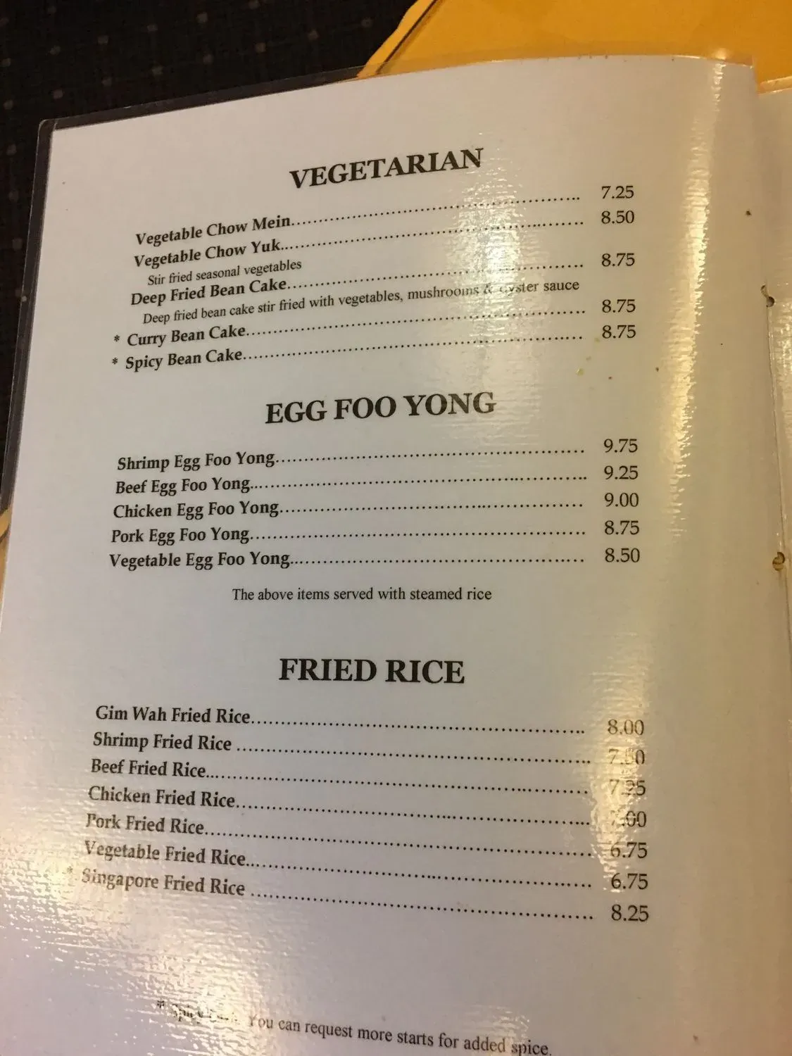 Menu 6