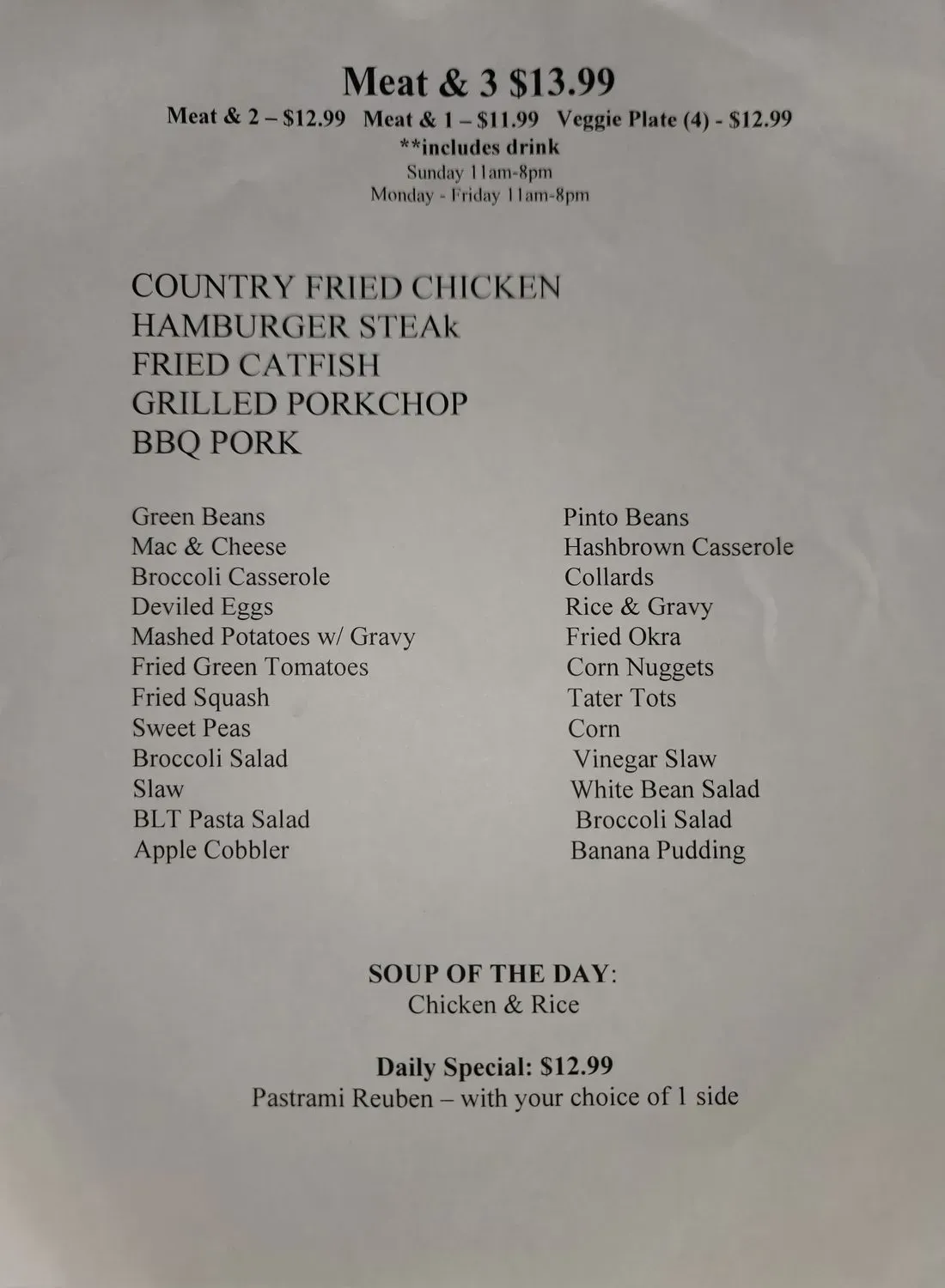 Menu 6