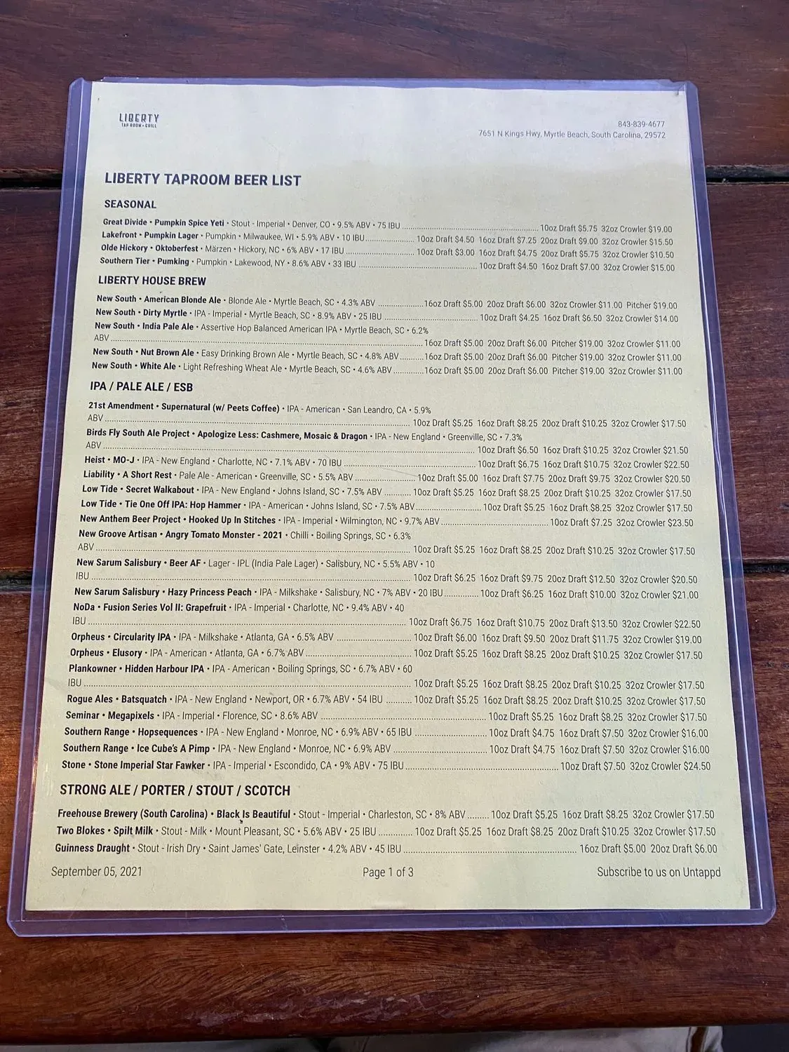 Menu 3