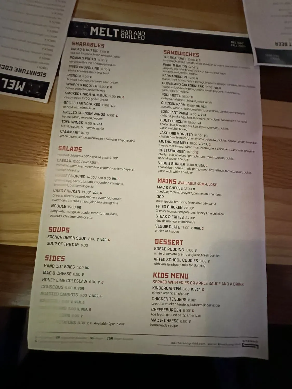 Menu 4