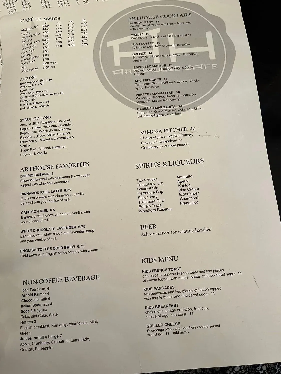 Menu 4