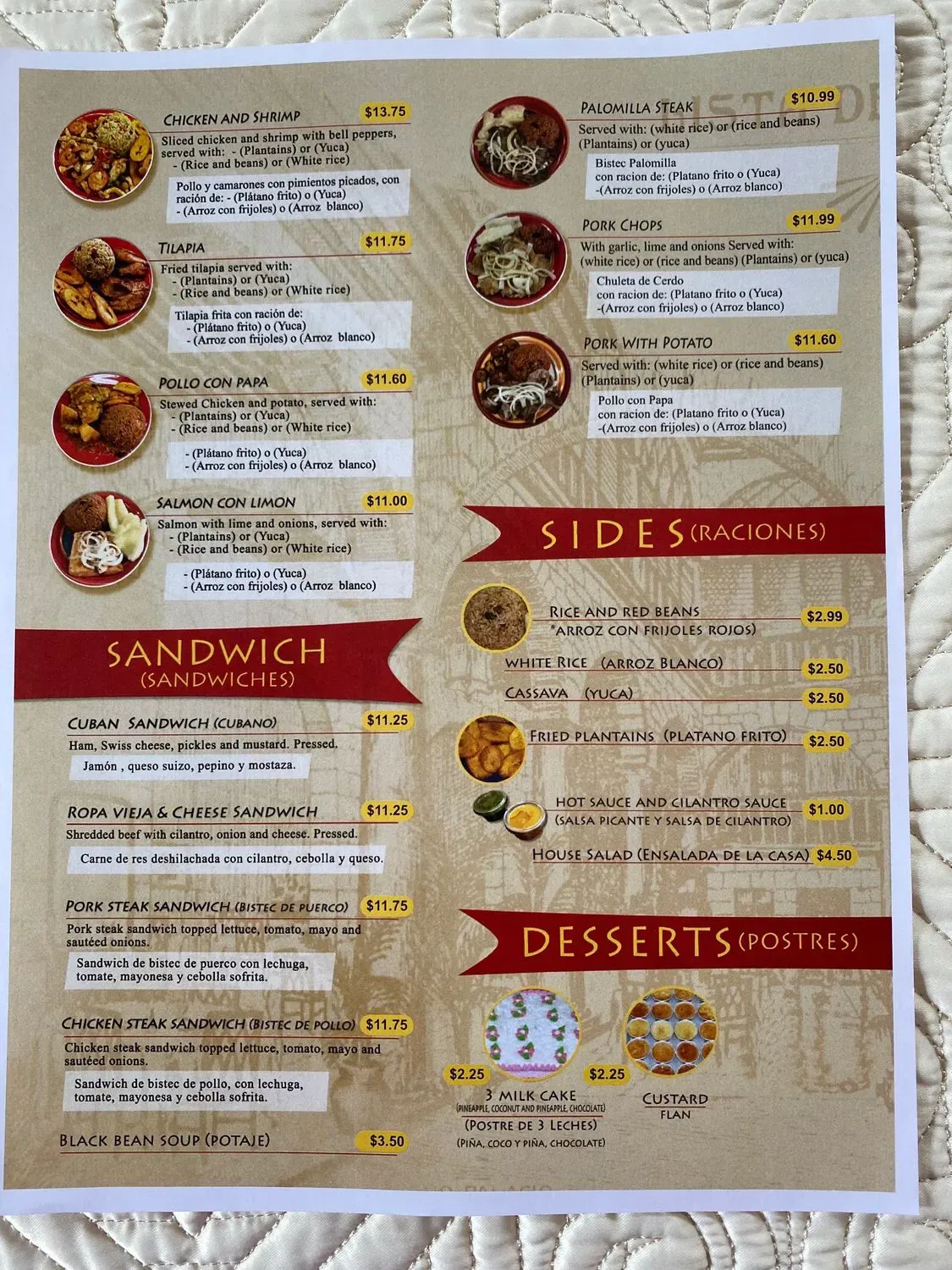 Menu 4