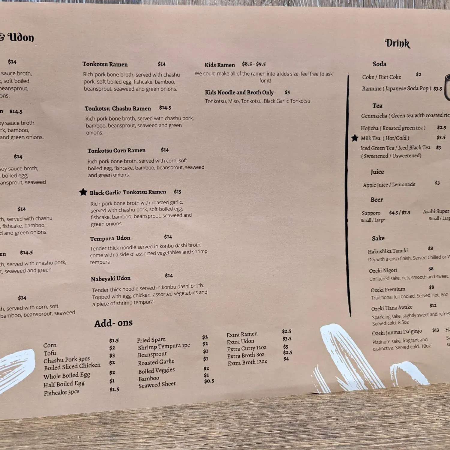 Menu 3