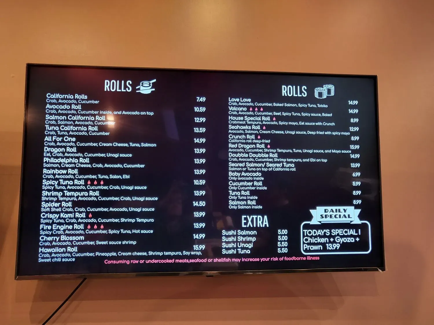 Menu 3