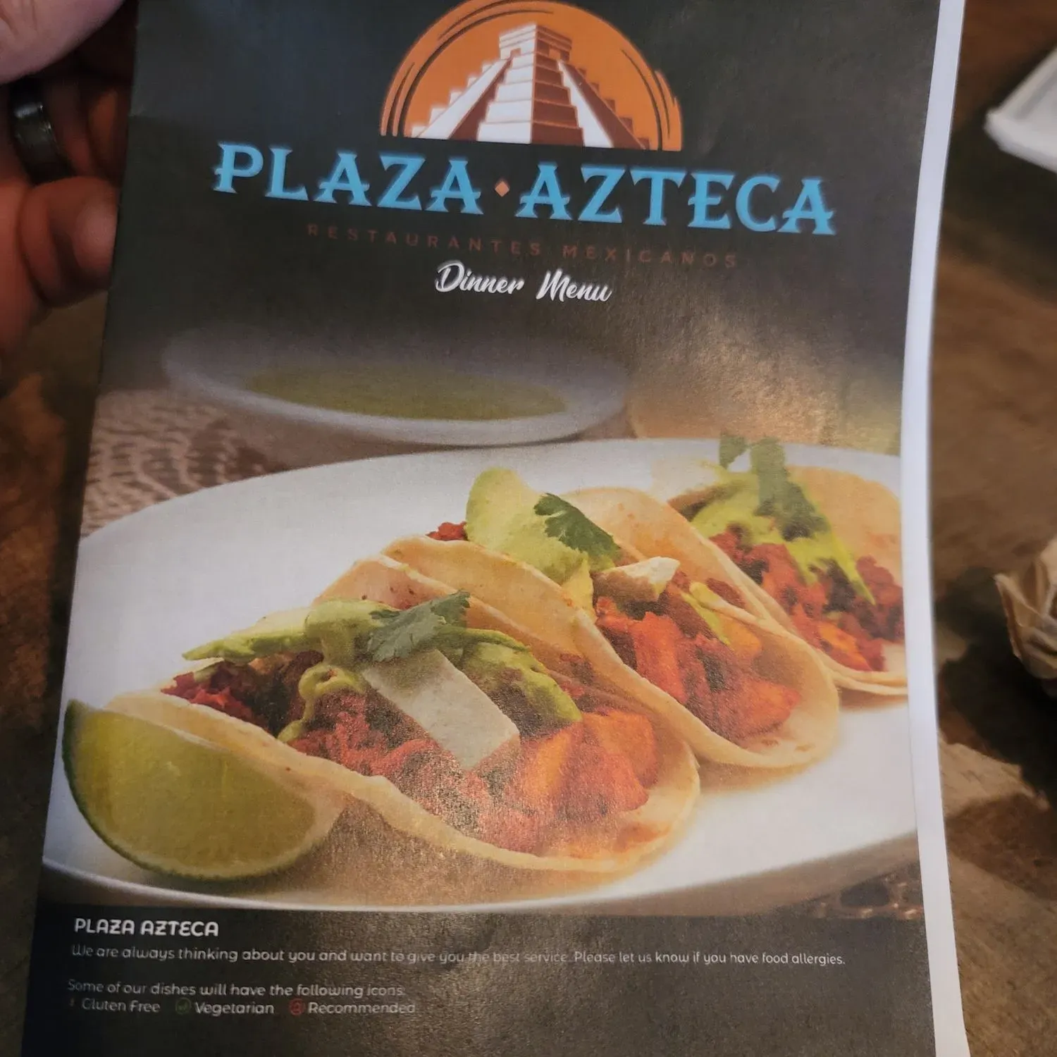 Plaza Azteca Mexican Restaurant · Mount Penn Menu - Updated October 2025