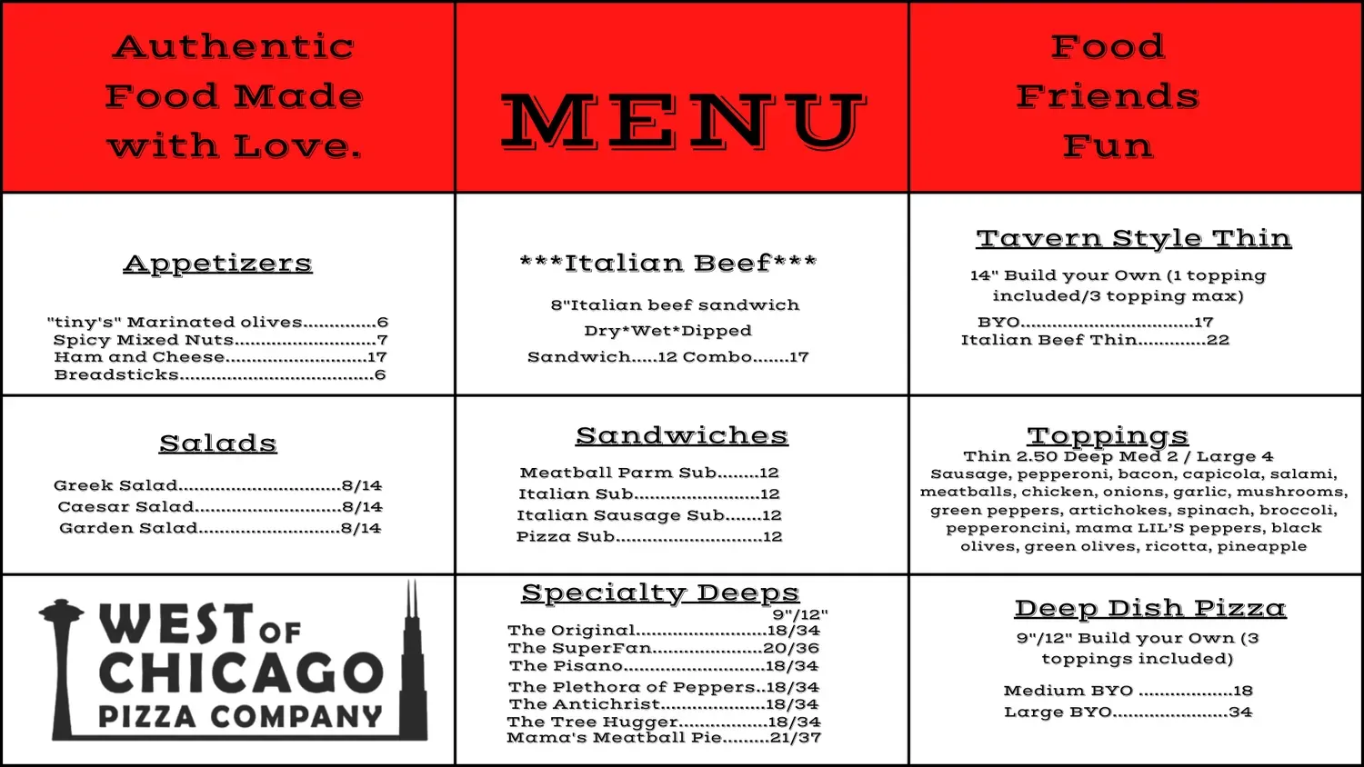 Menu 3