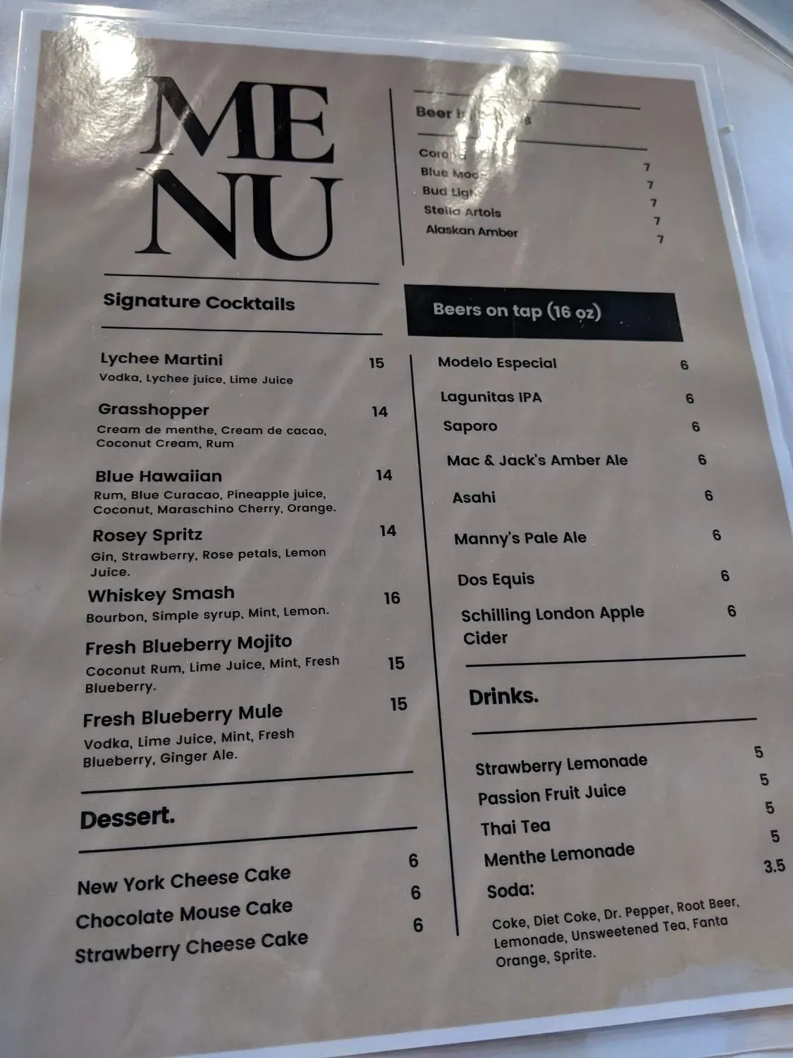 Menu 4