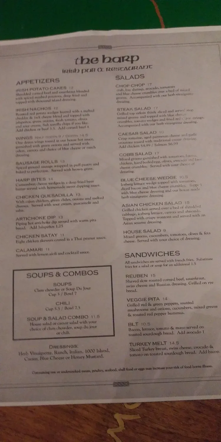 Menu 6