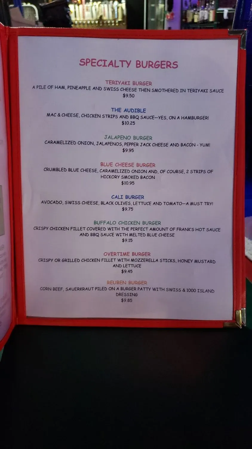 Menu 4