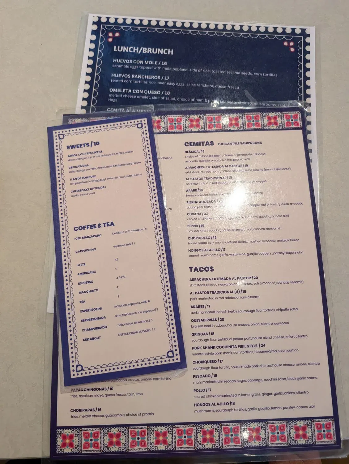 Menu 3