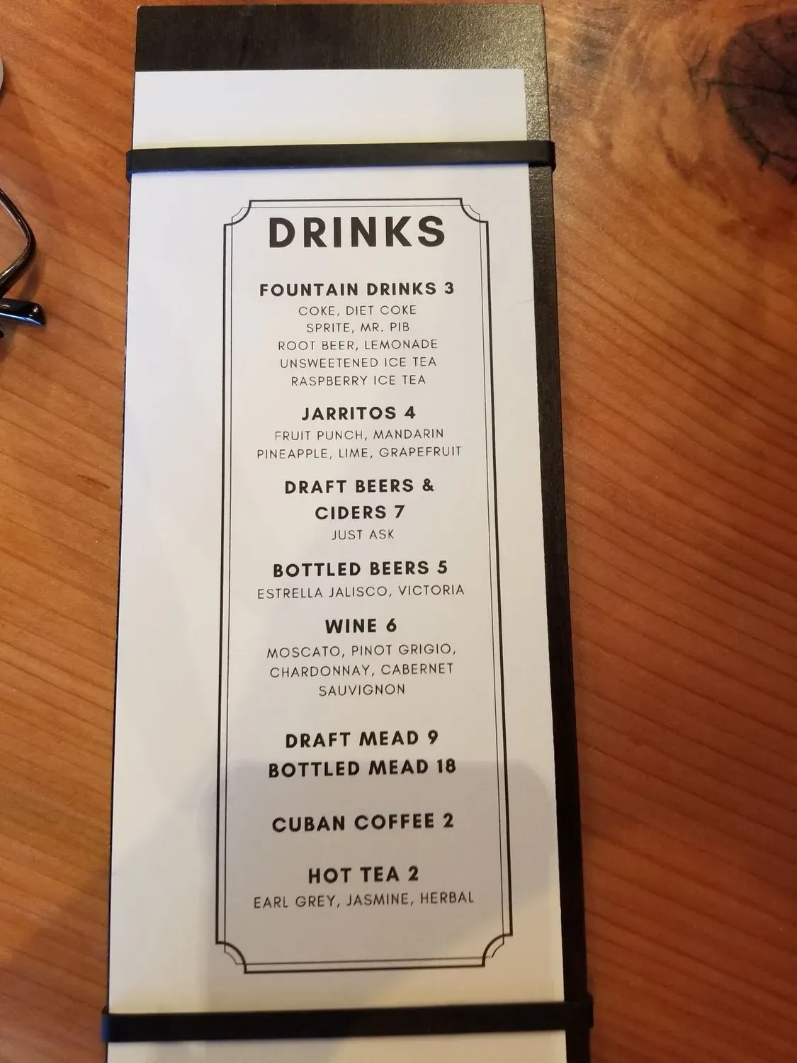 Menu 4