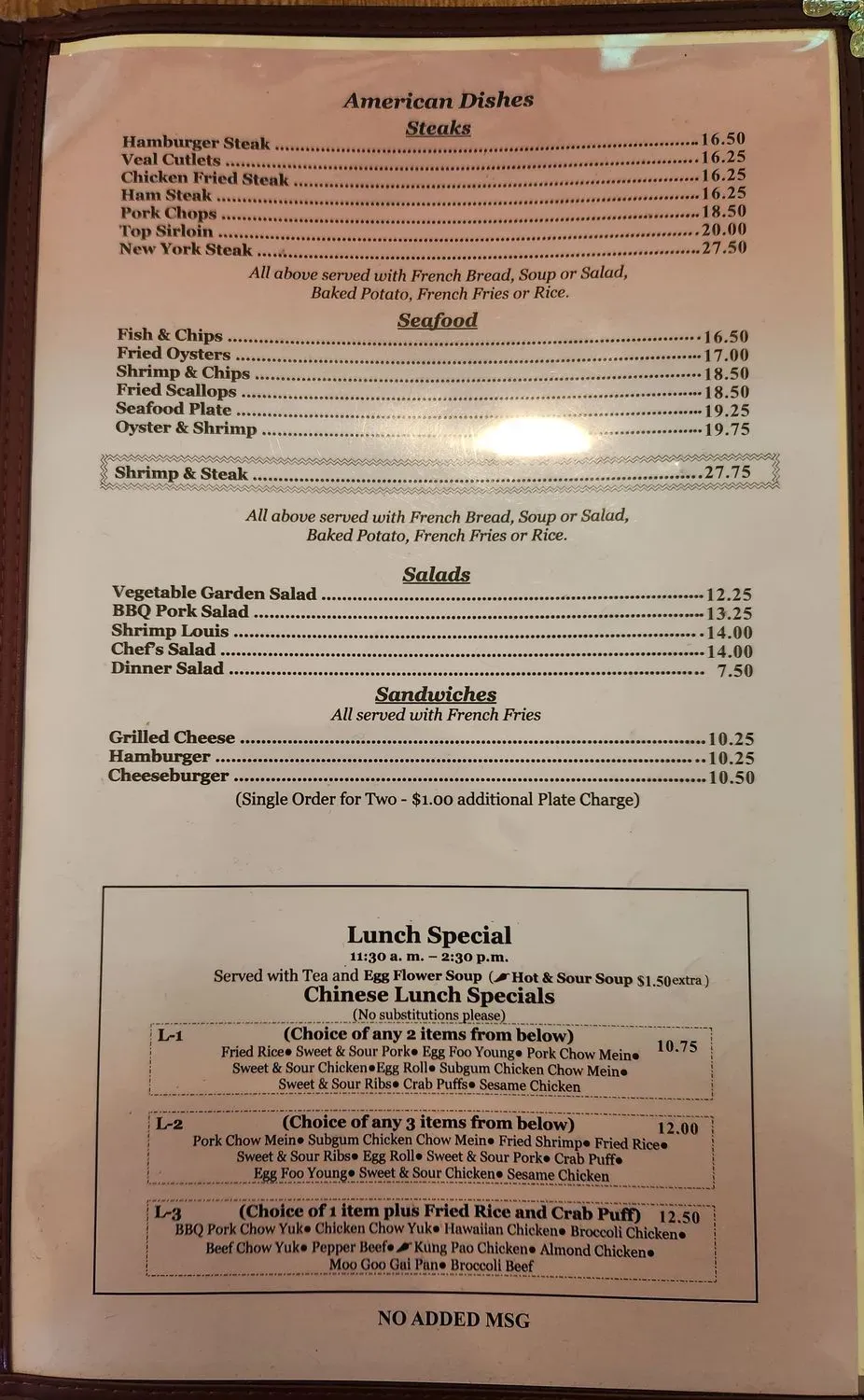 Menu 4