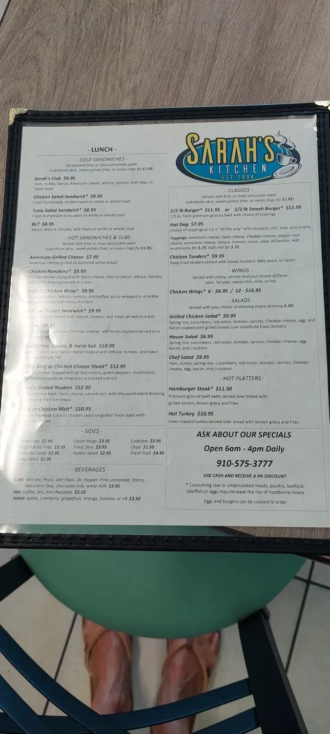 Menu 6