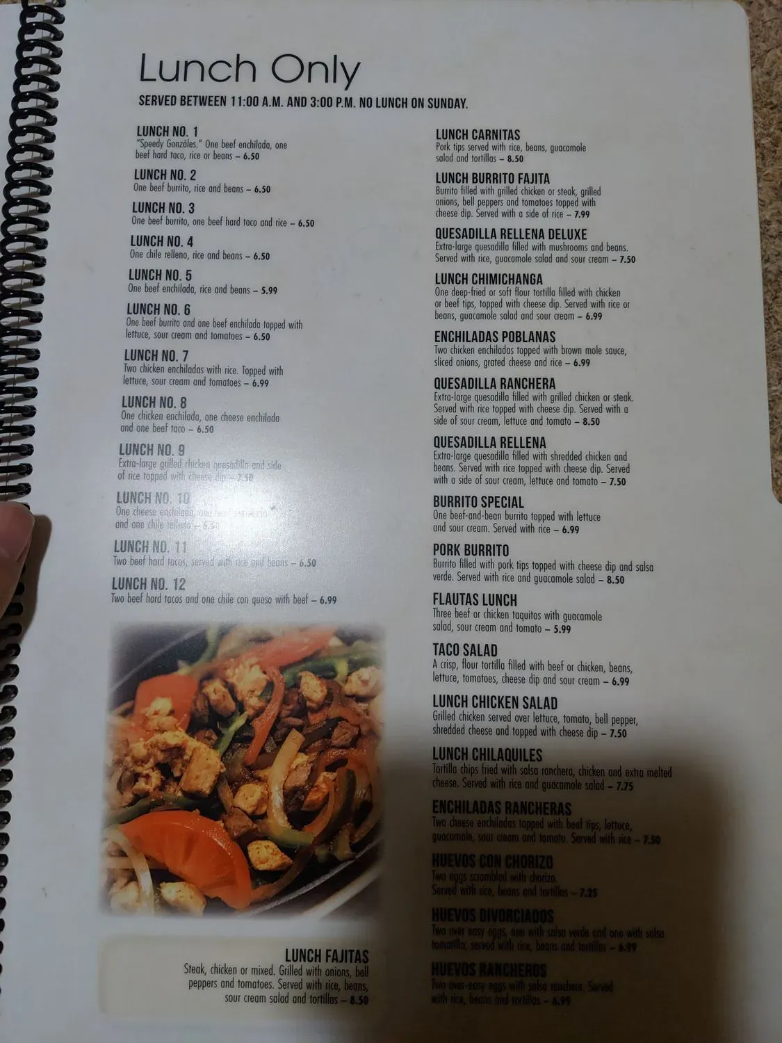 Menu 6