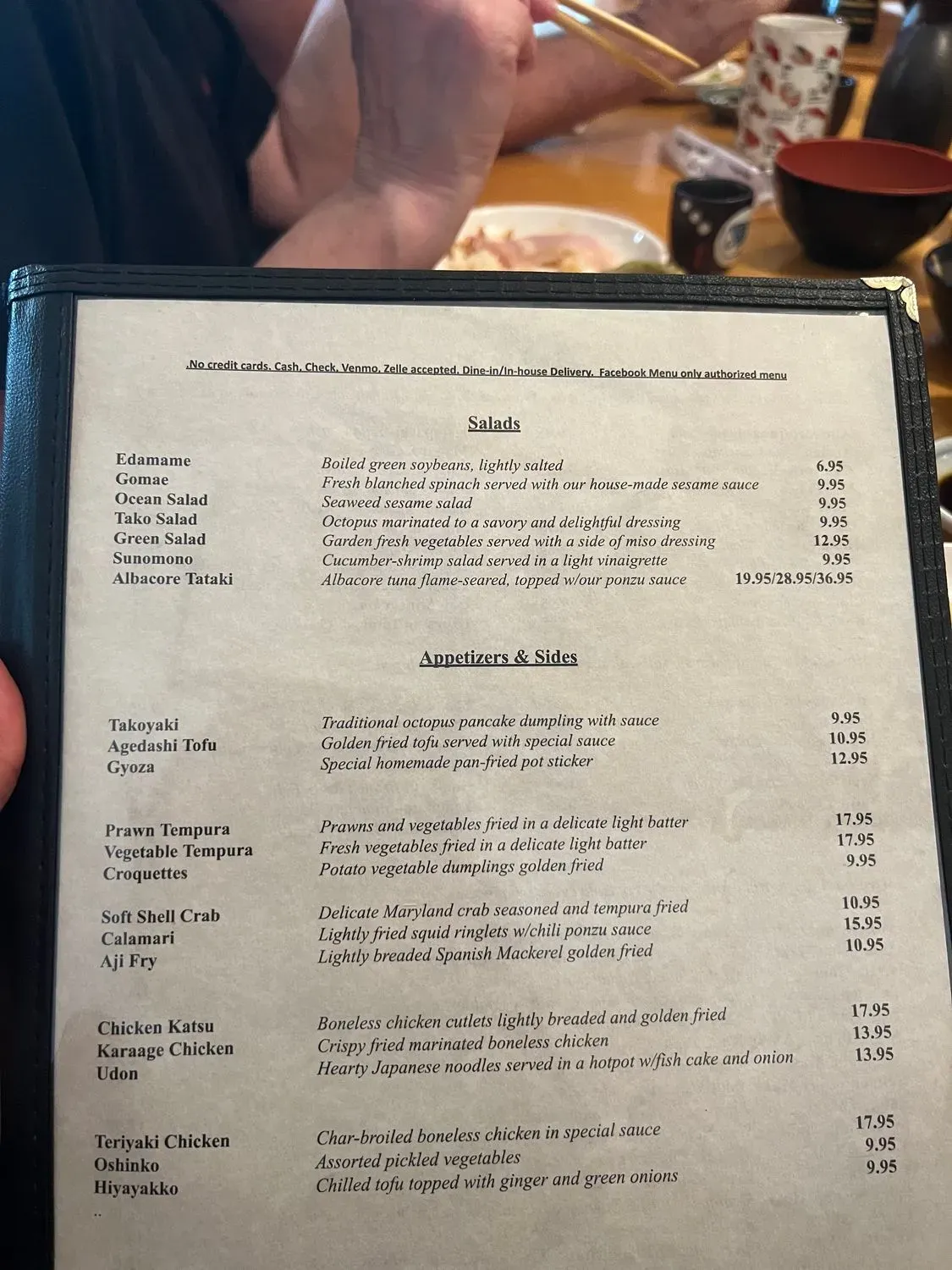 Menu 6