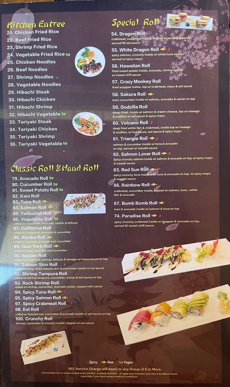 Menu 6