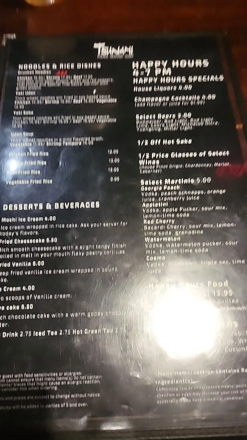 Menu 6