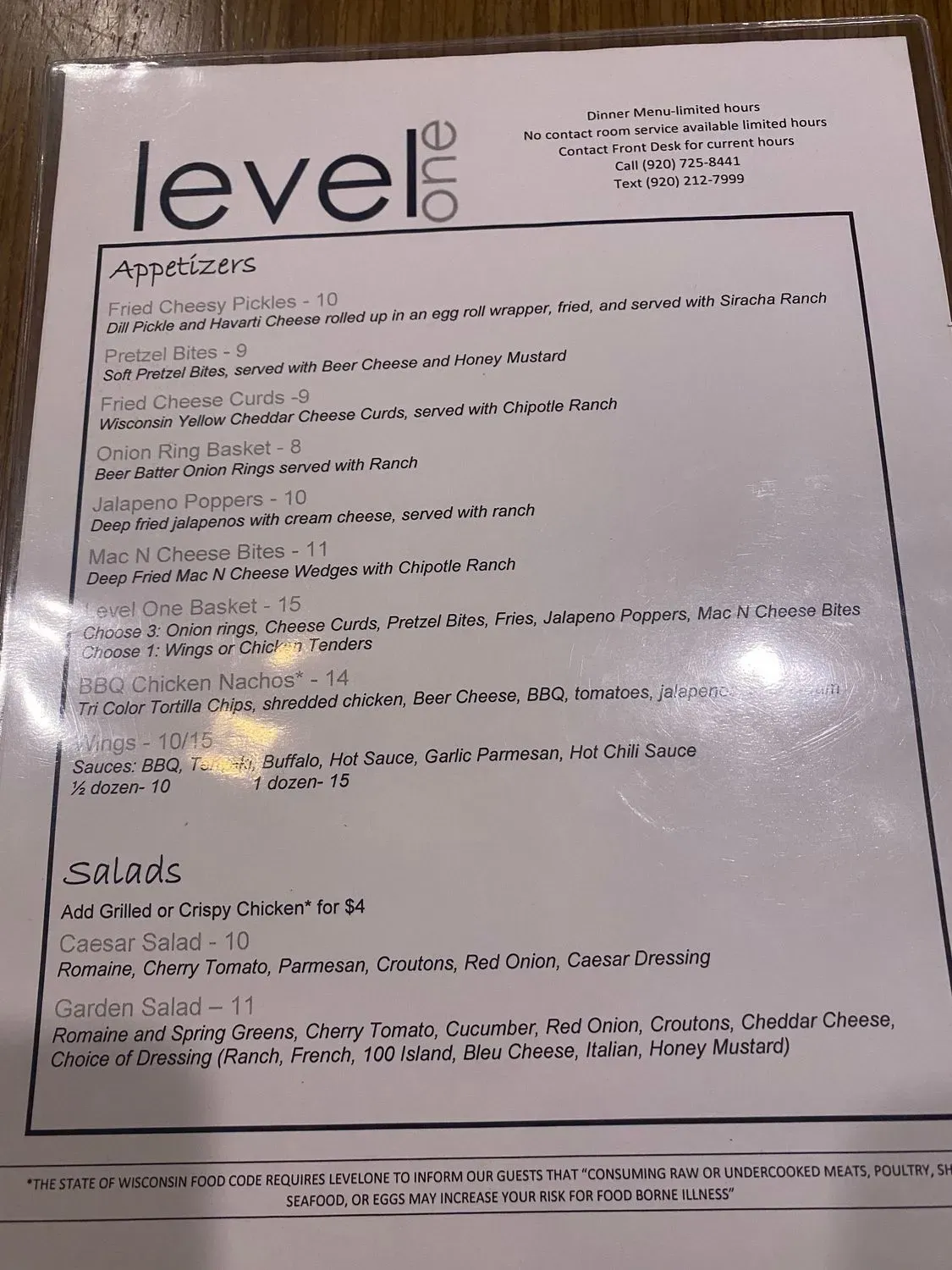 Menu 4