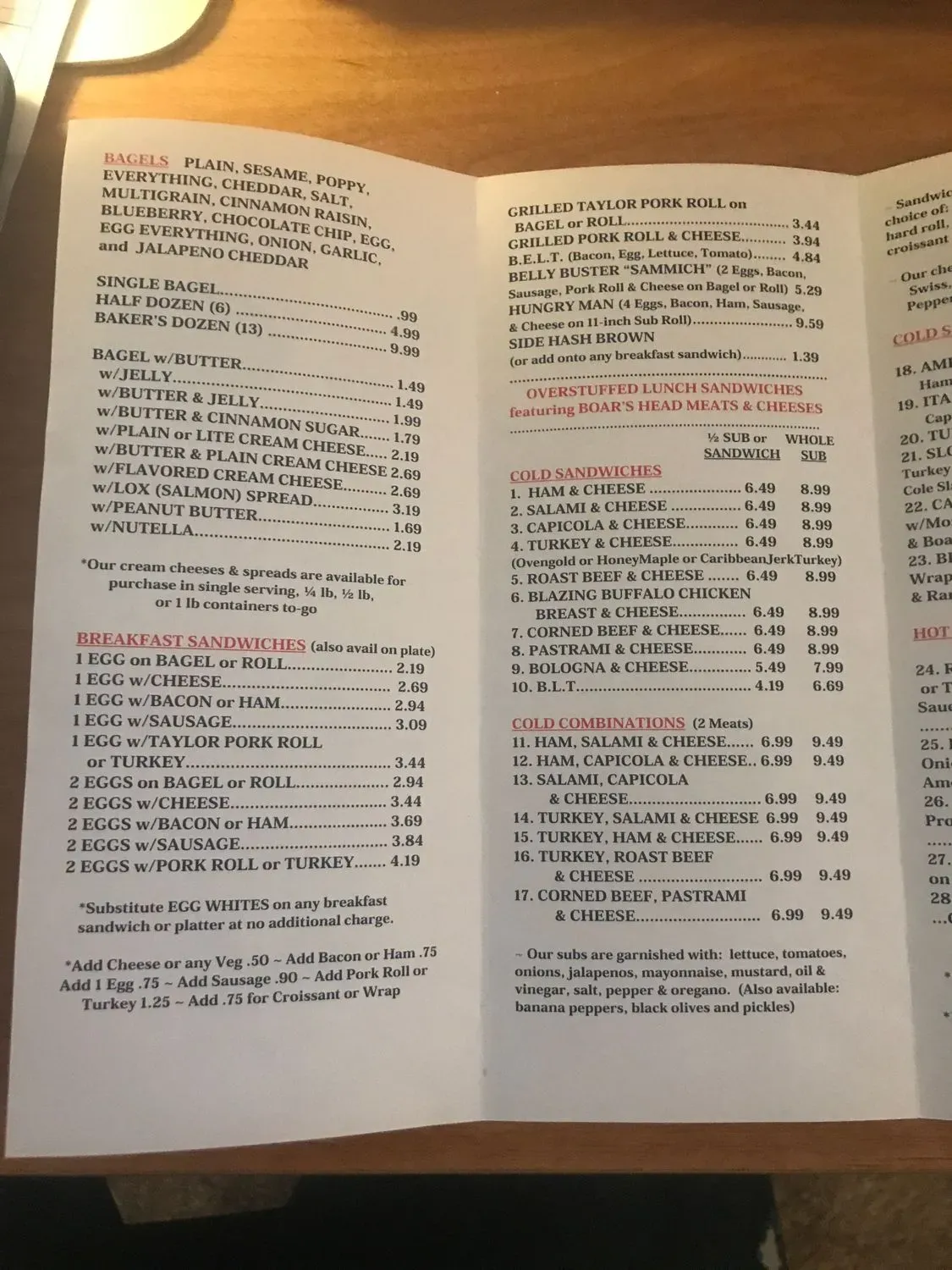 Menu 4