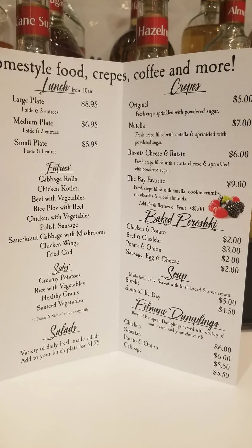 Menu 3