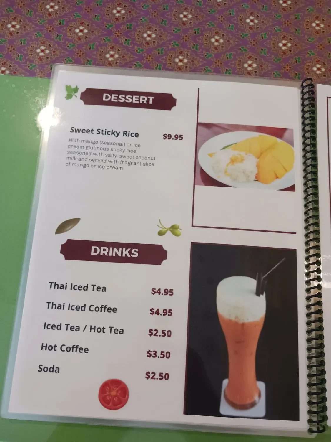 Menu 6