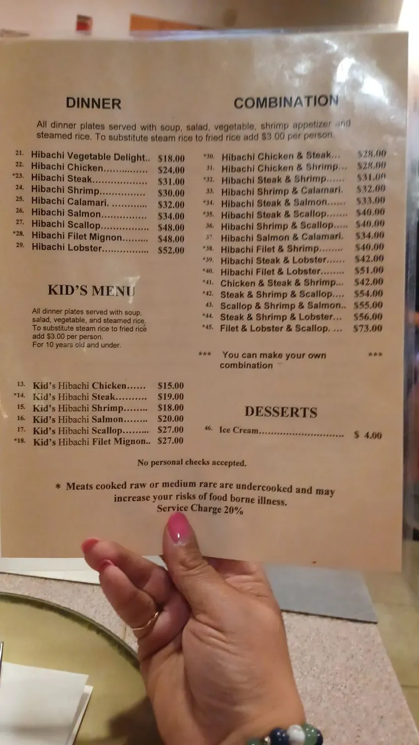 Menu 4