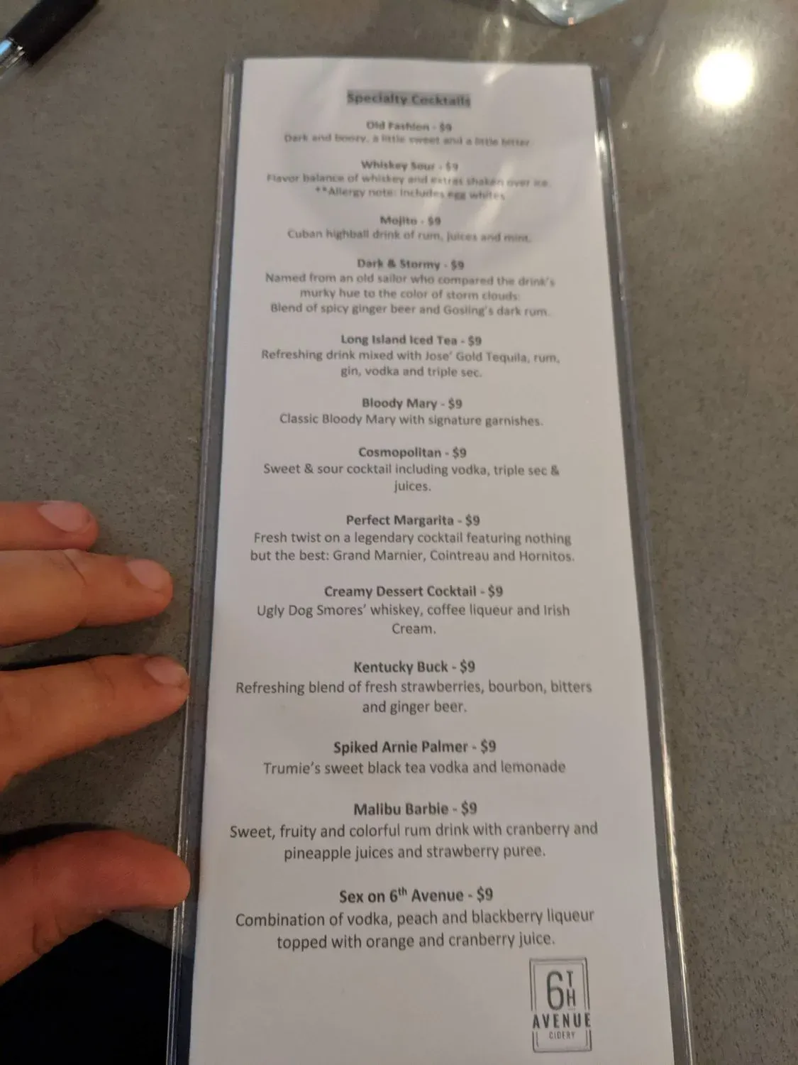 Menu 3