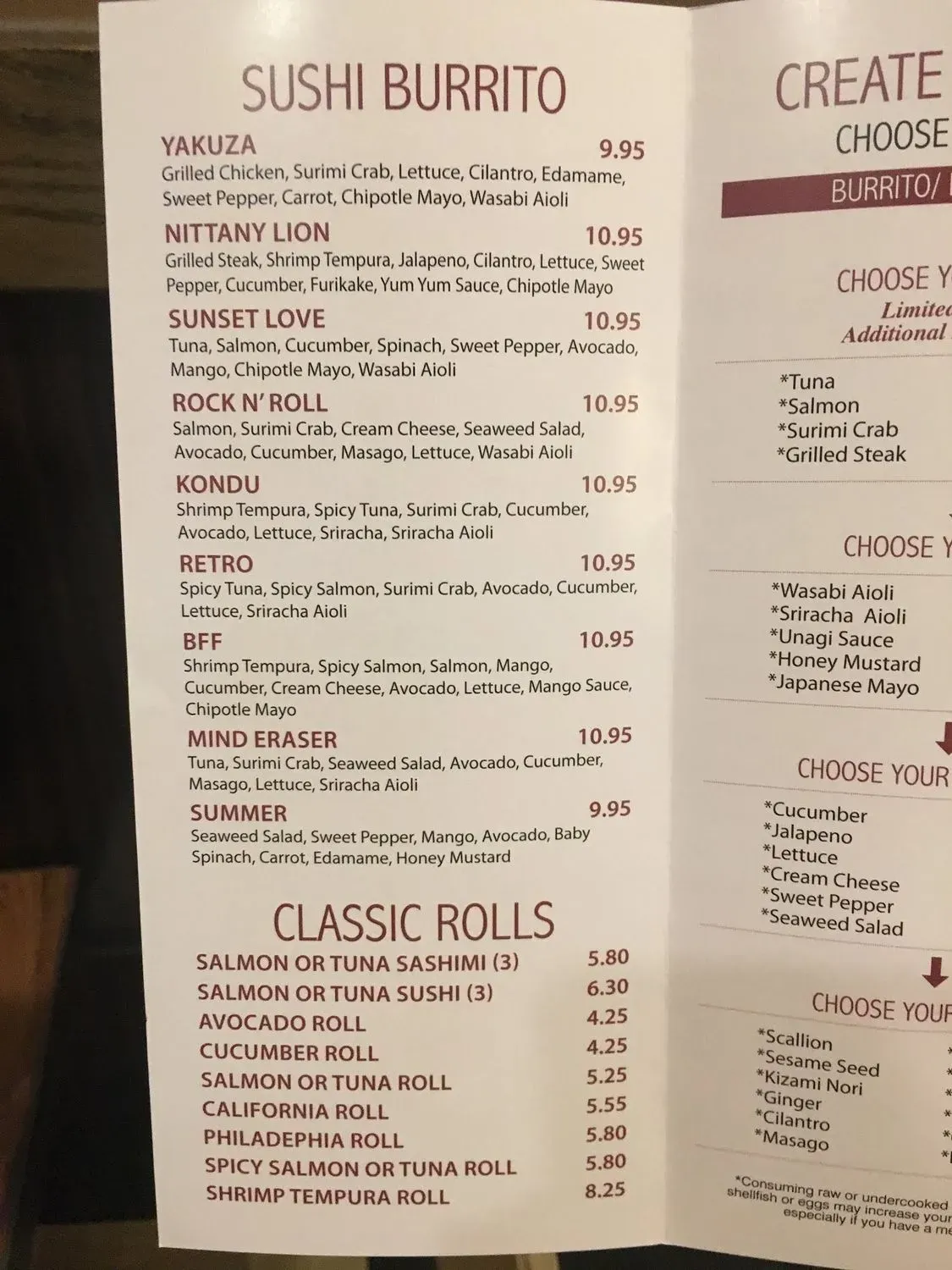 Menu 3