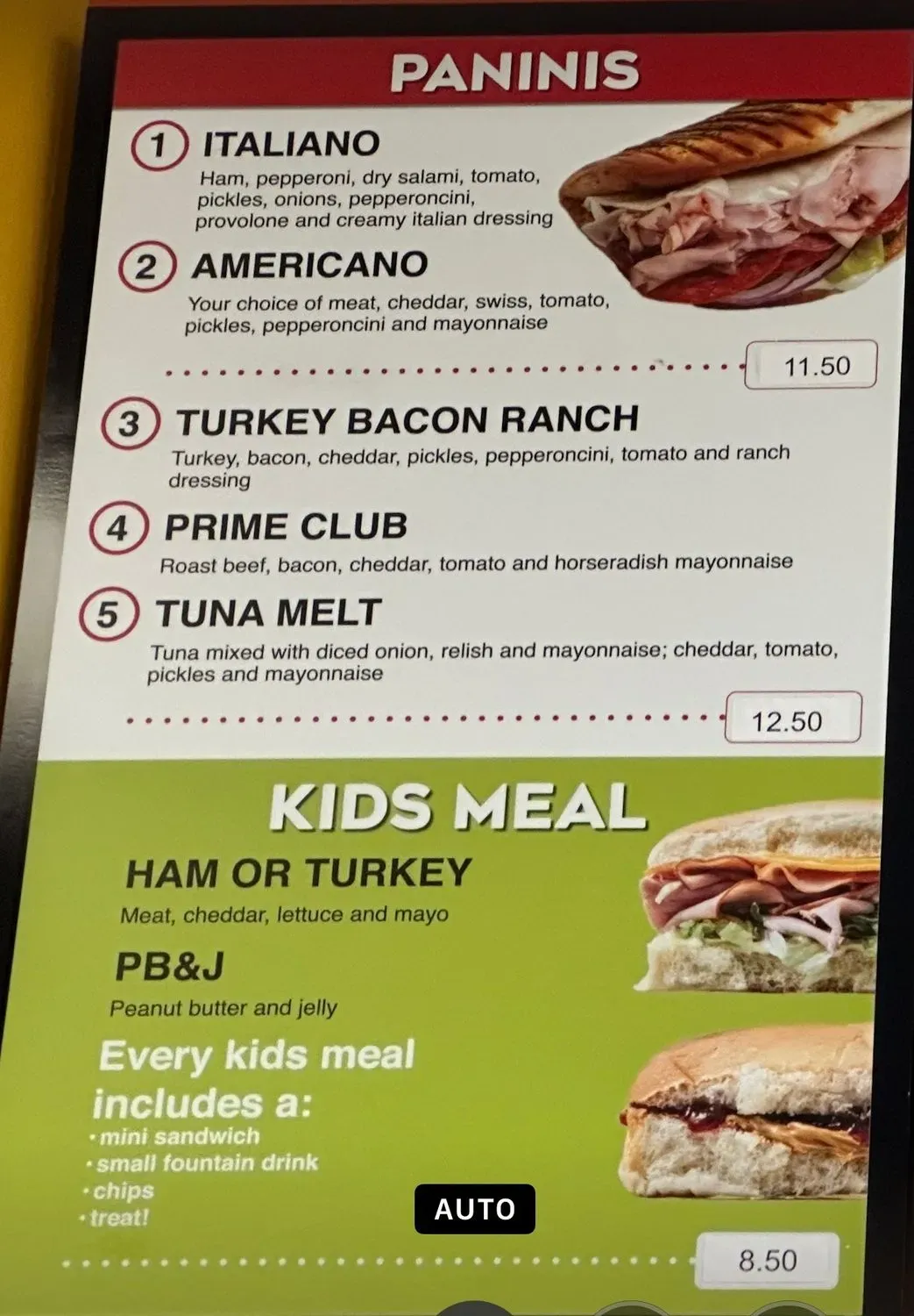 Menu 4