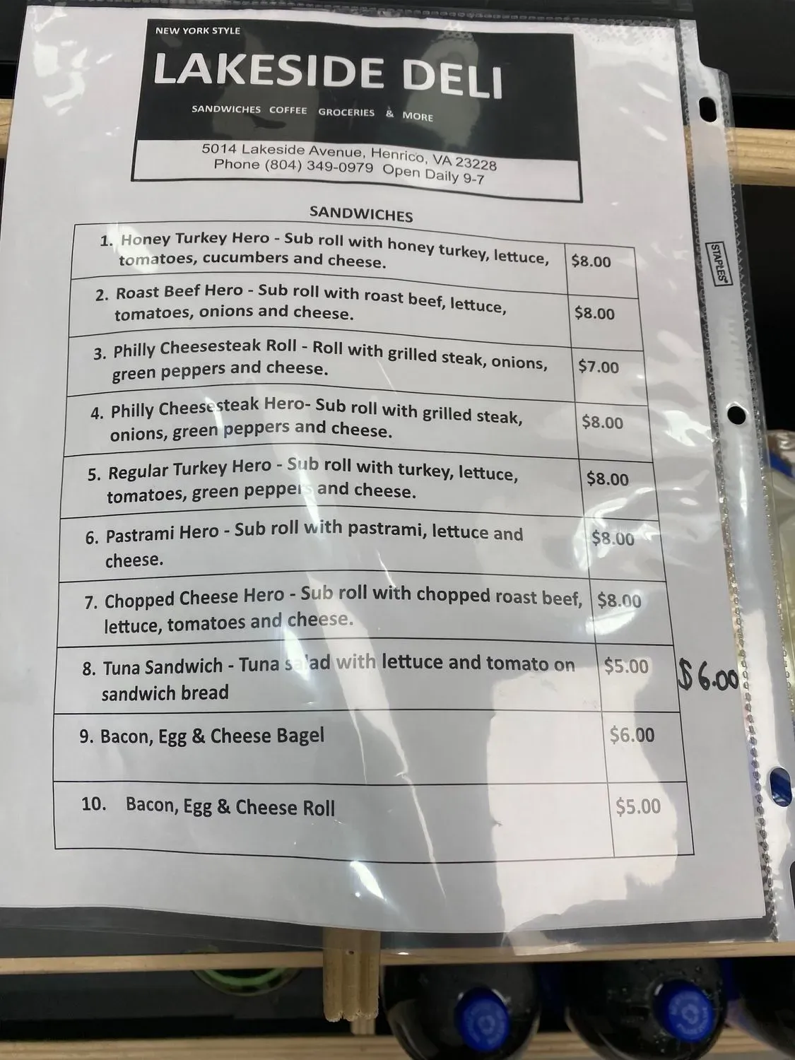 Menu 4