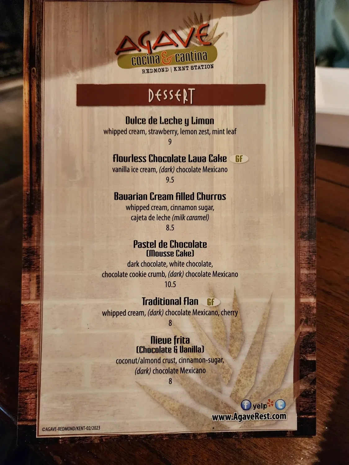 Menu 6