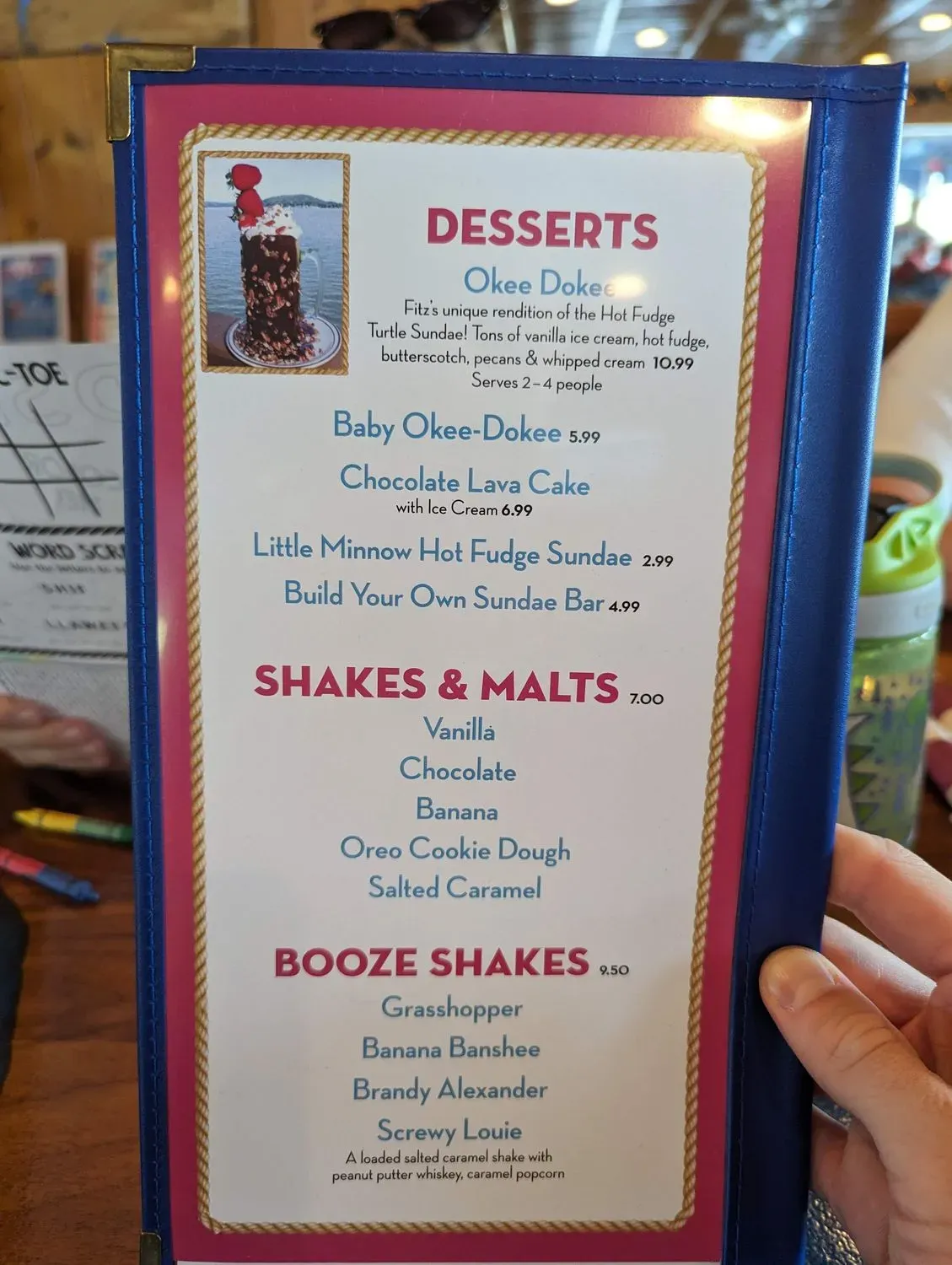 Fitz's On The Lake Menu - Updated October 2025