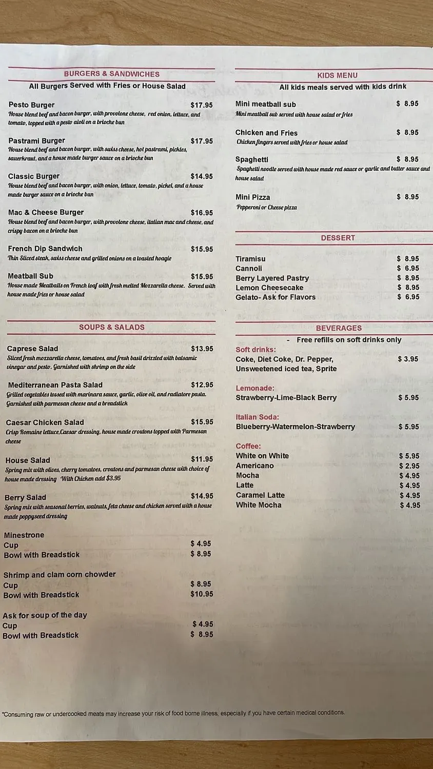 Menu 6