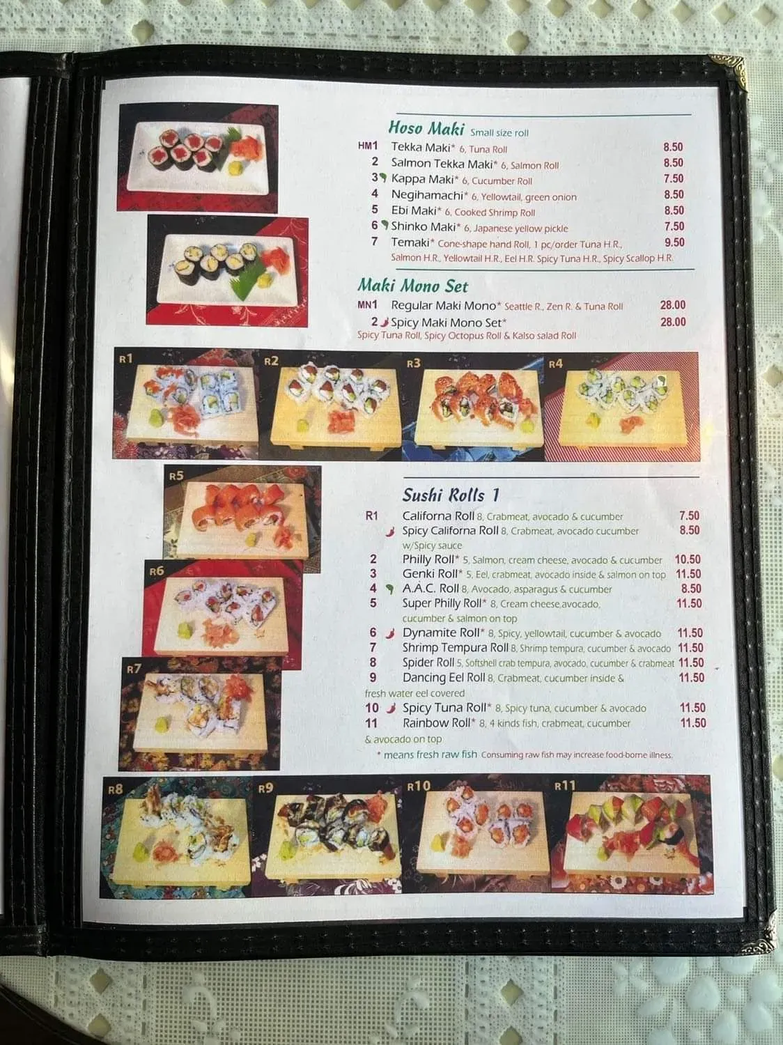 Menu 4