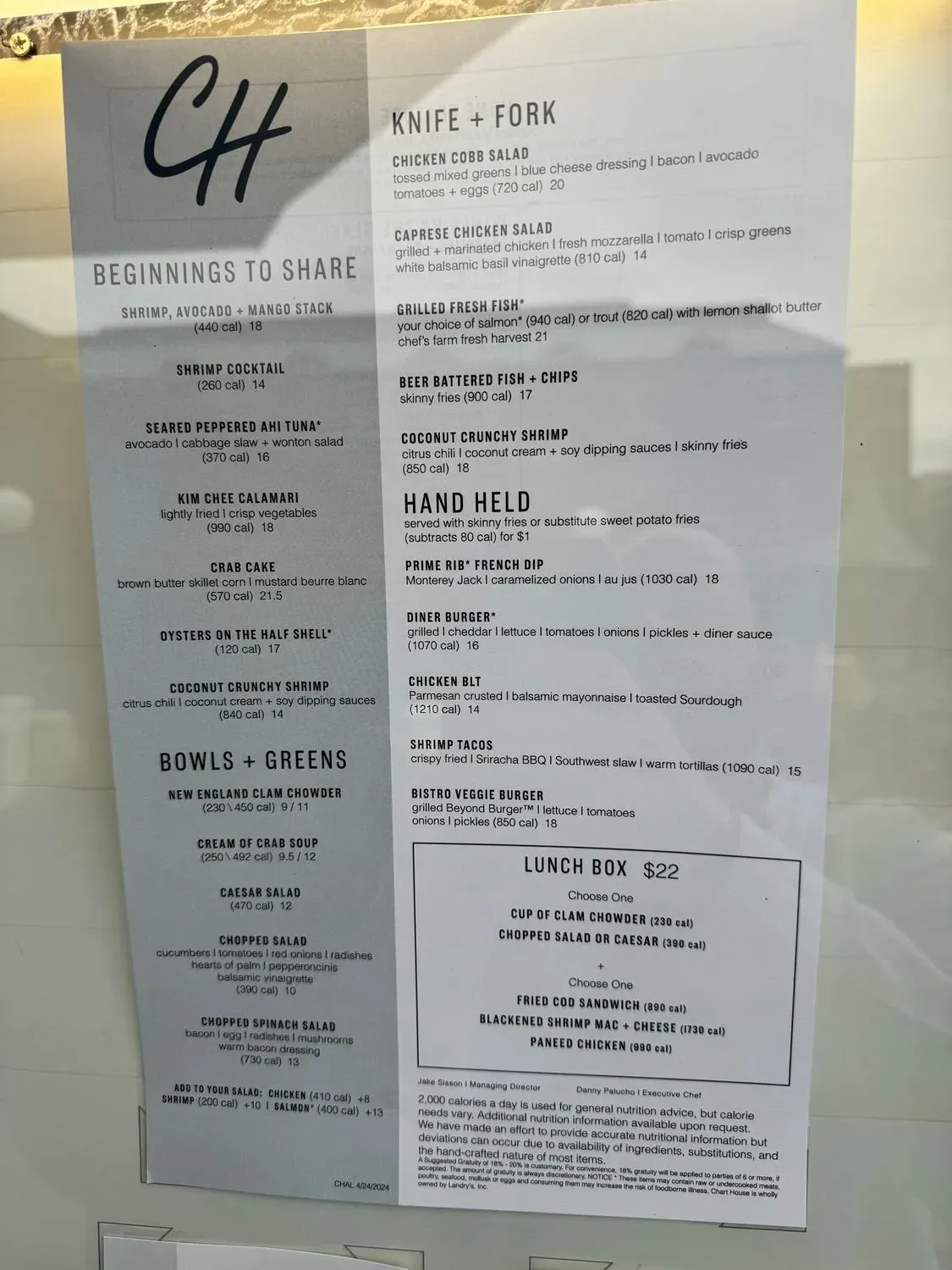 Menu 6