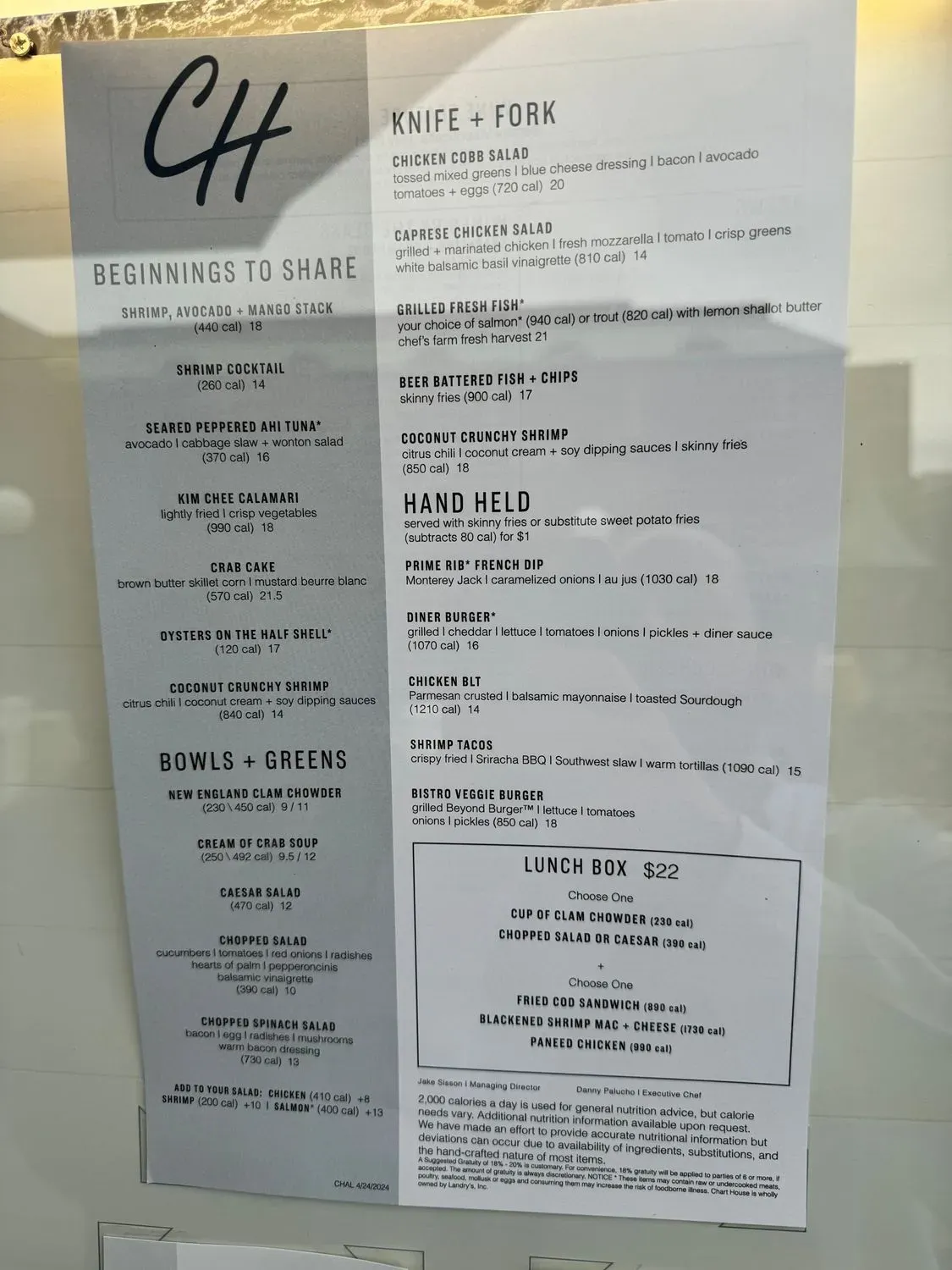 Menu 6