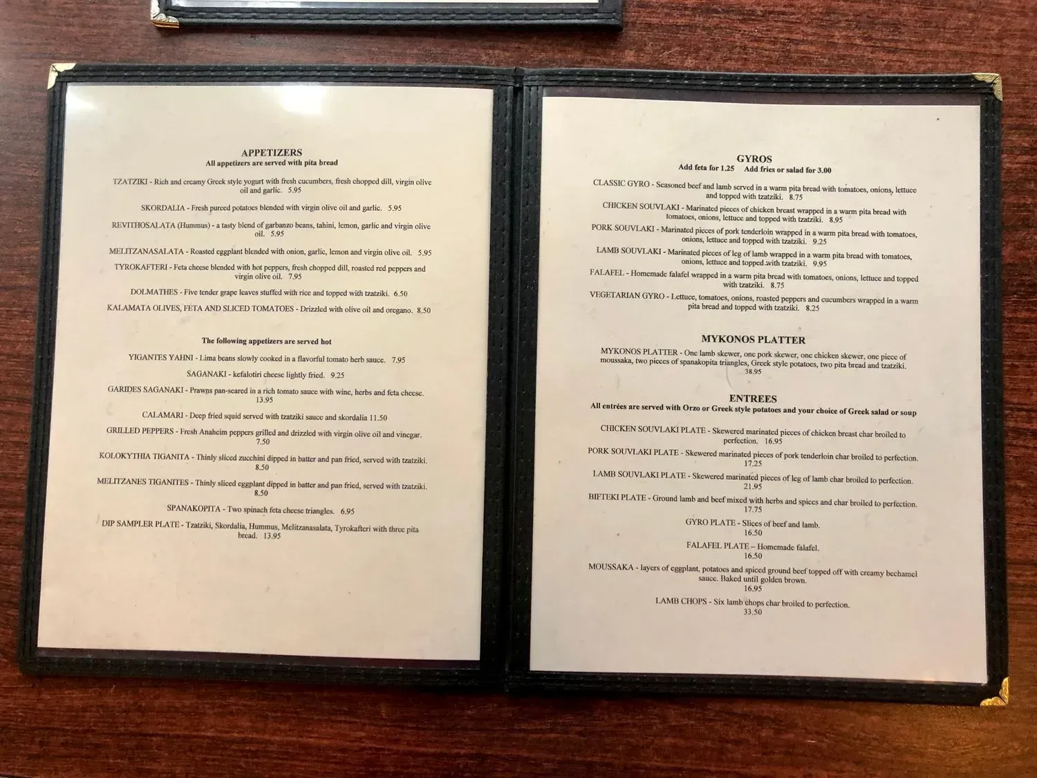 Menu 6