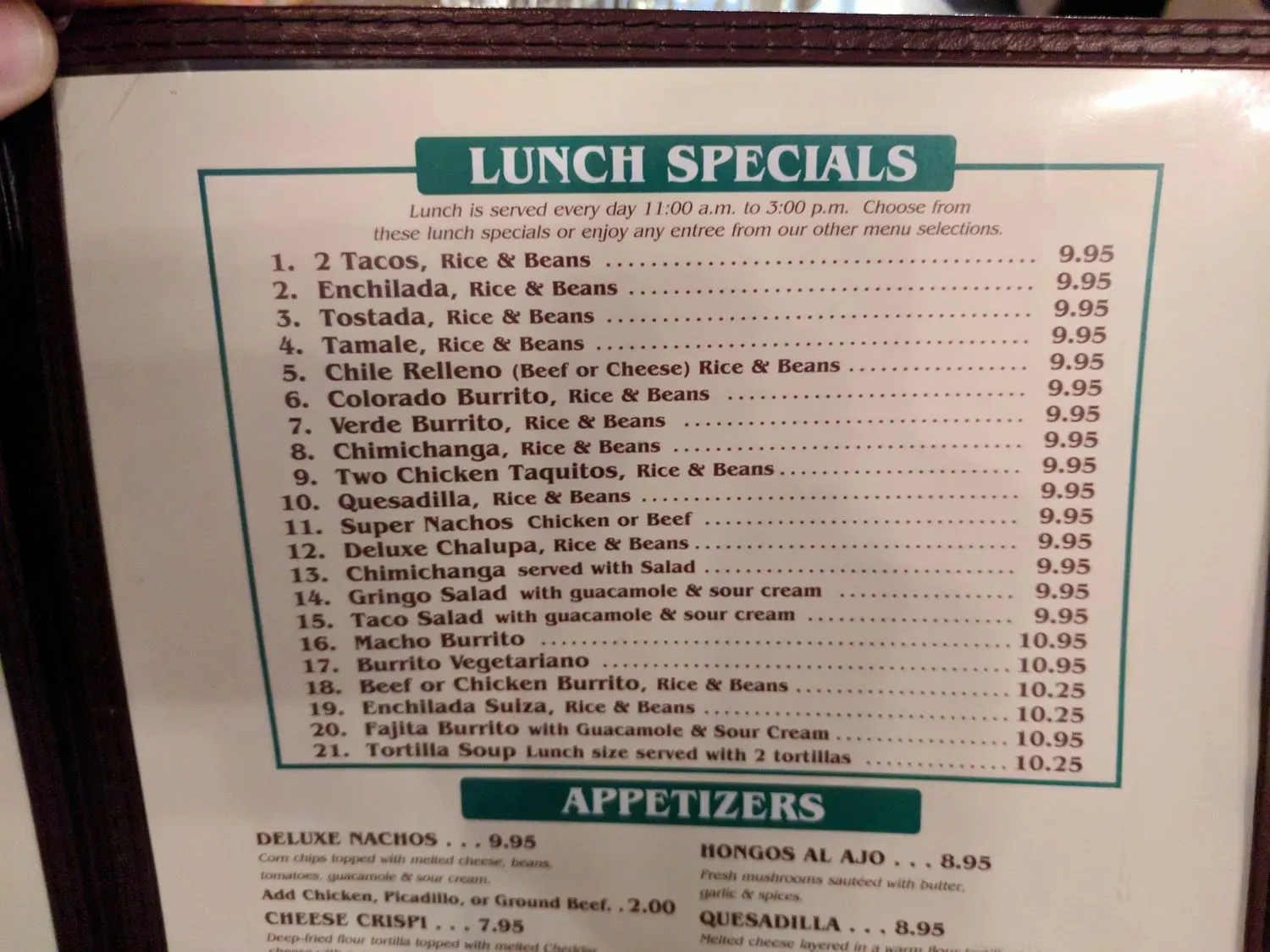 Menu 3