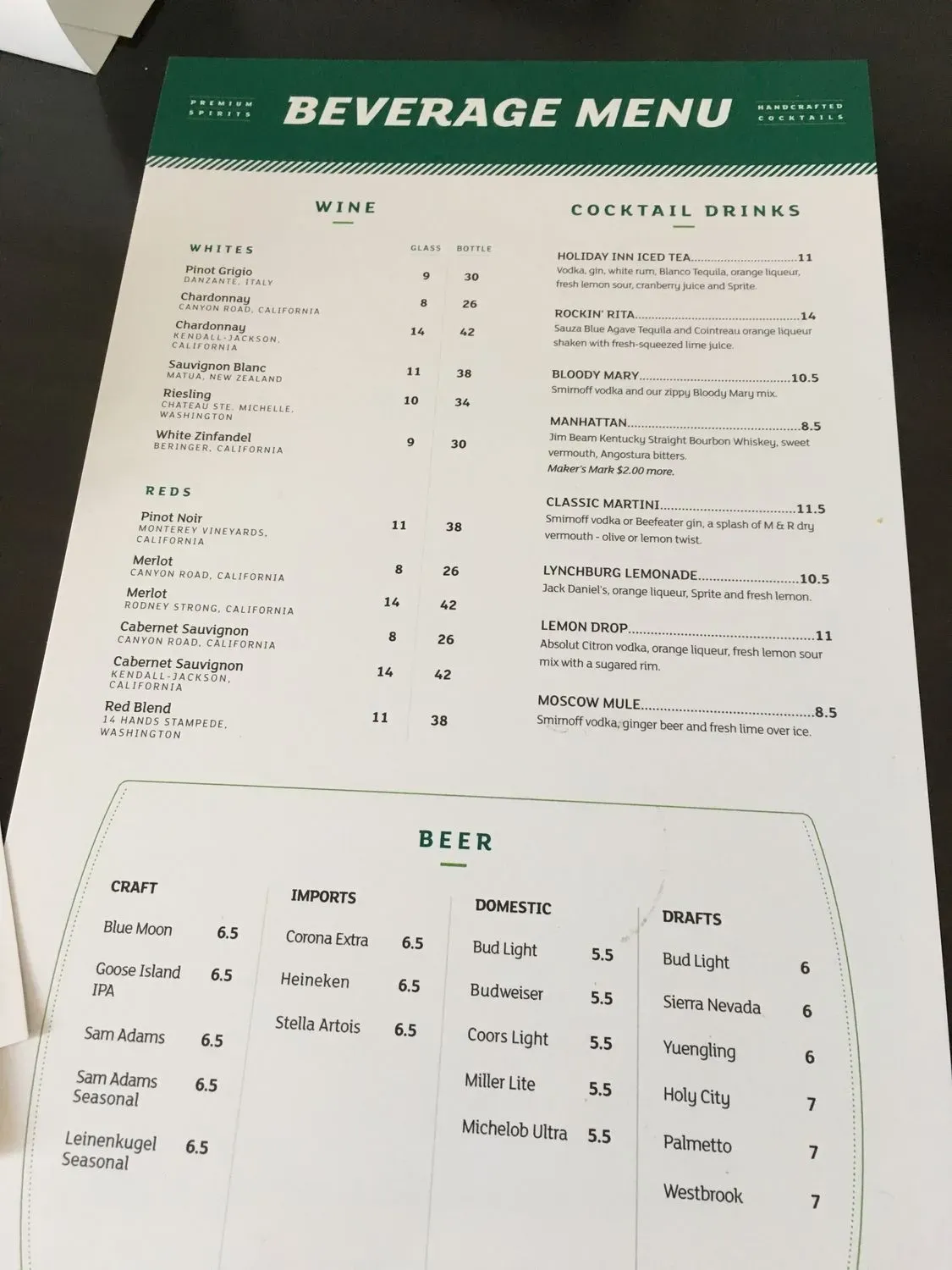 Menu 3