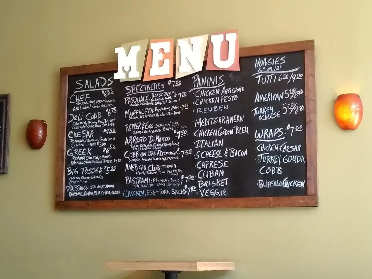 Menu 3