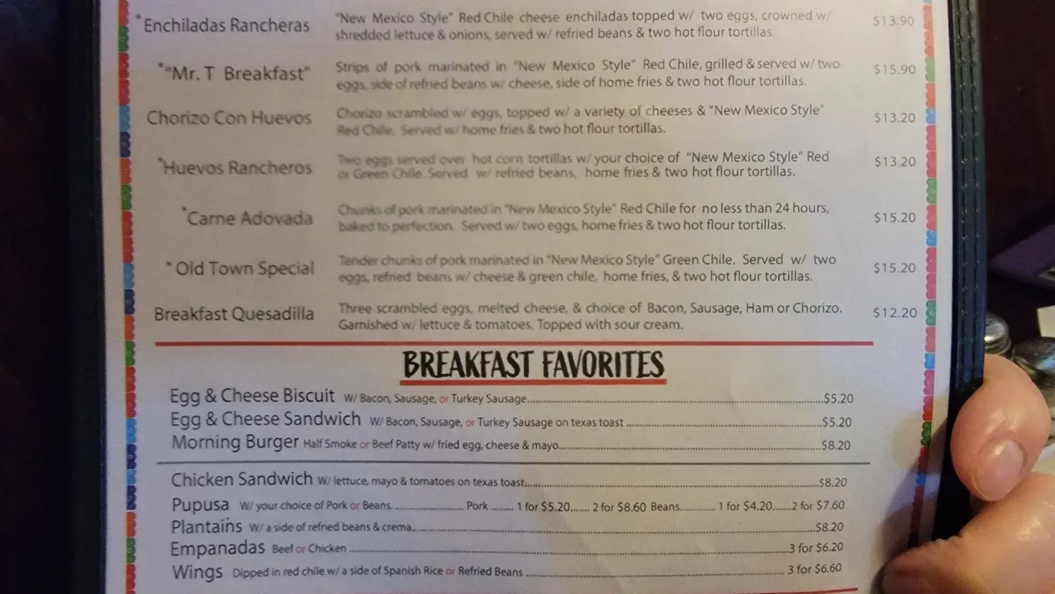 Menu 4