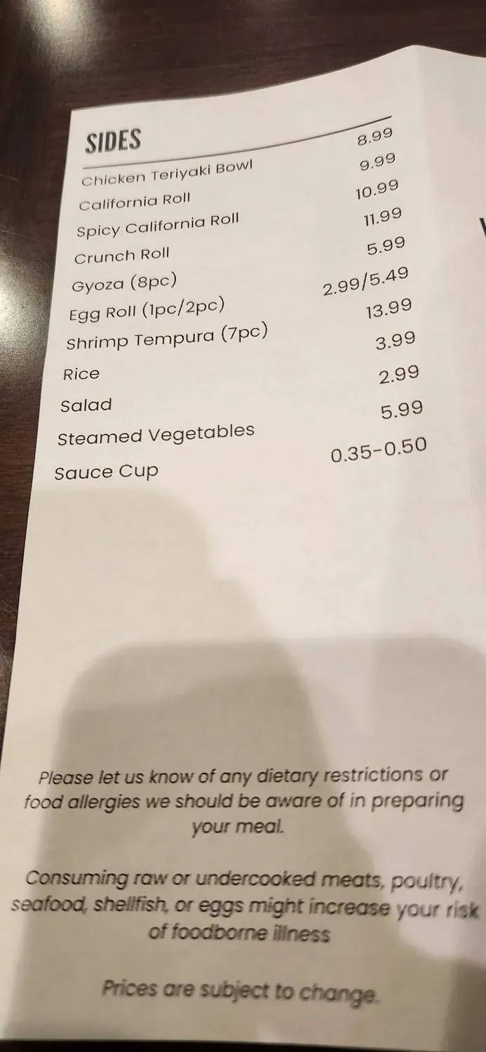 Menu 6