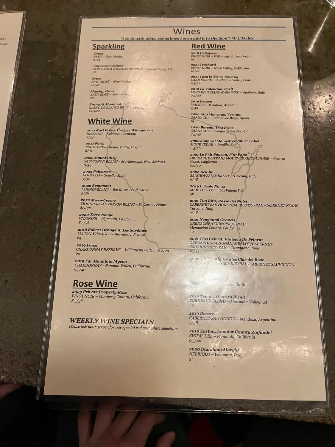 Menu 3