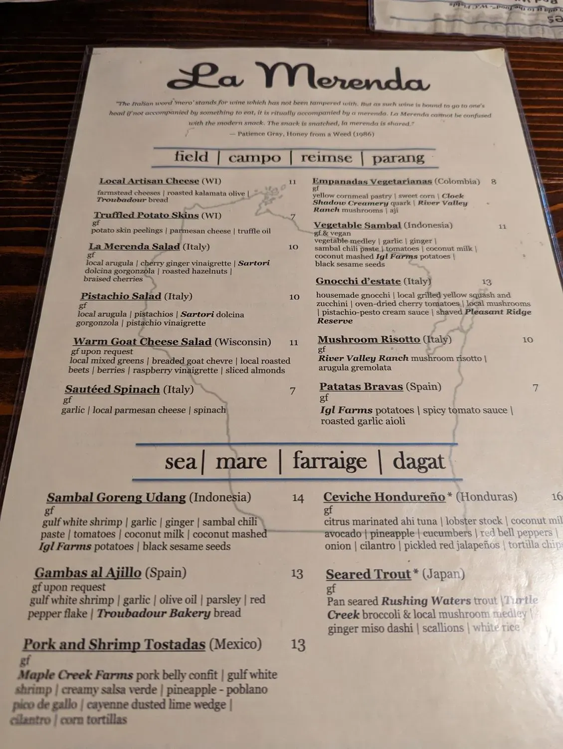 Menu 4