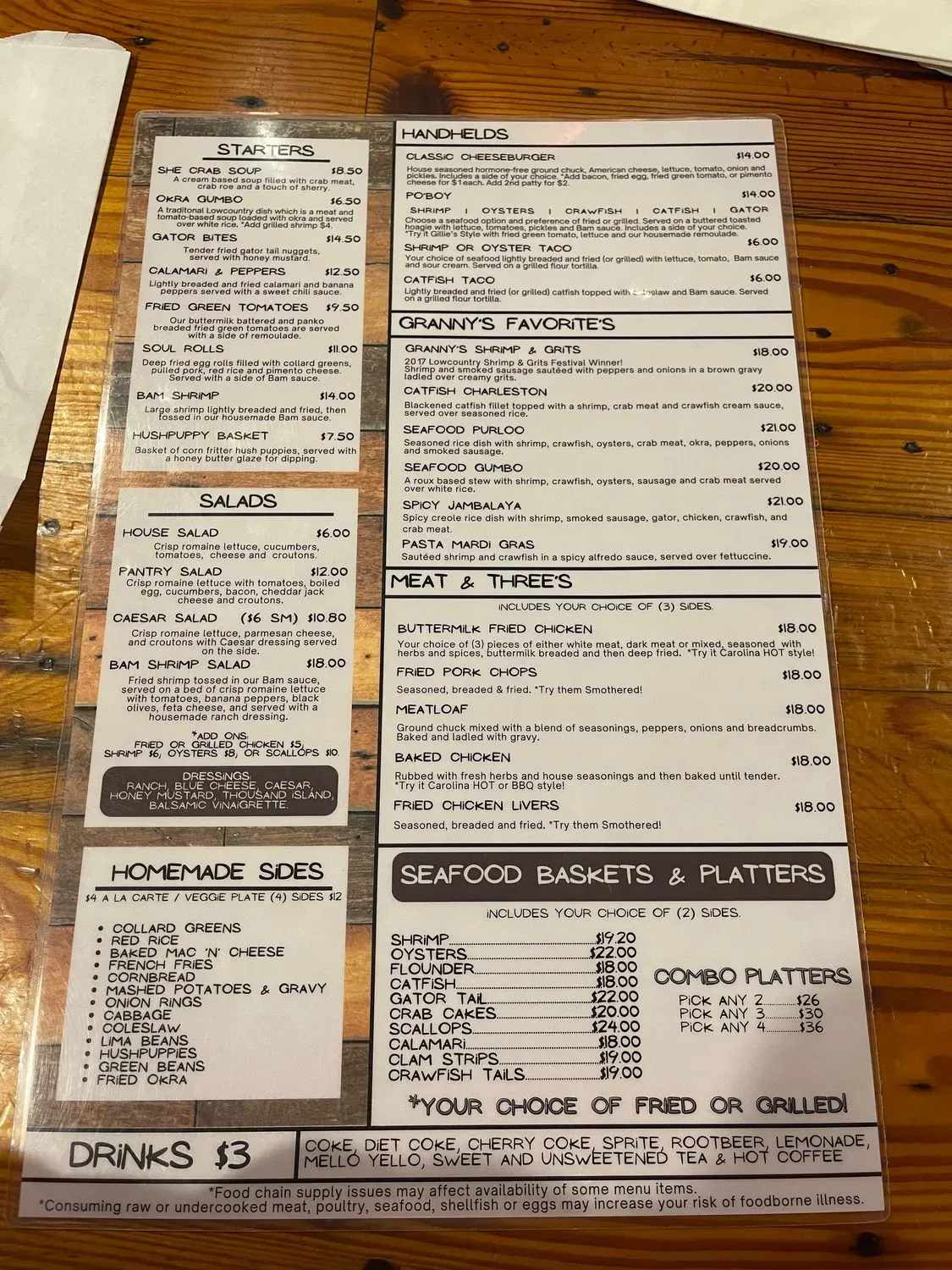 Menu 4