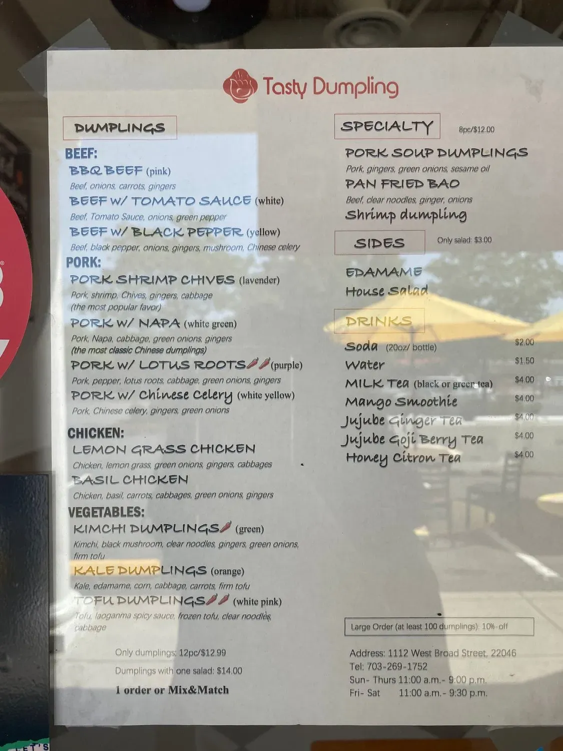 Menu 6