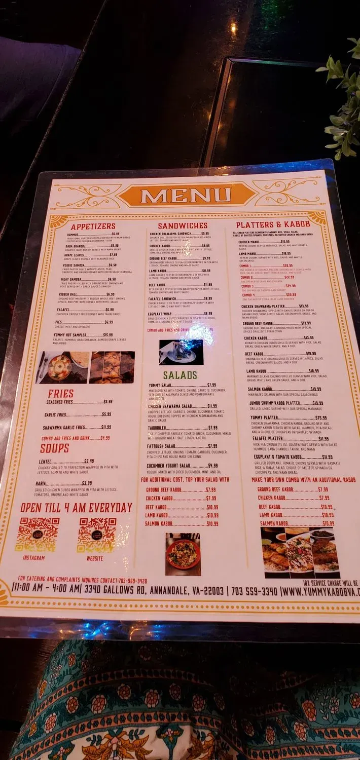 Menu 4